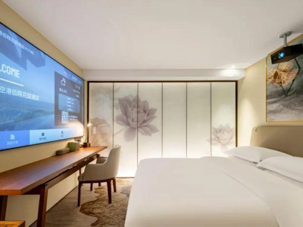 Bed in Fliport Garden Hotel Xiamen Airport