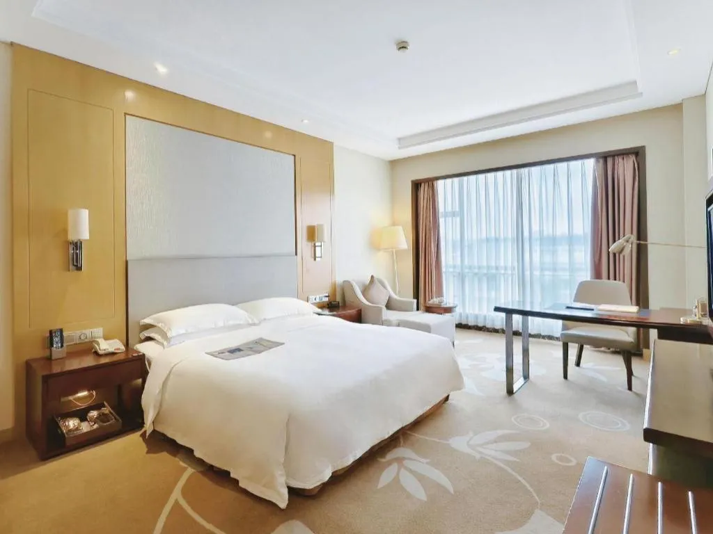 Bed in Fliport Garden Hotel Xiamen Airport