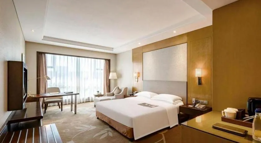 Bed in Fliport Garden Hotel Xiamen Airport