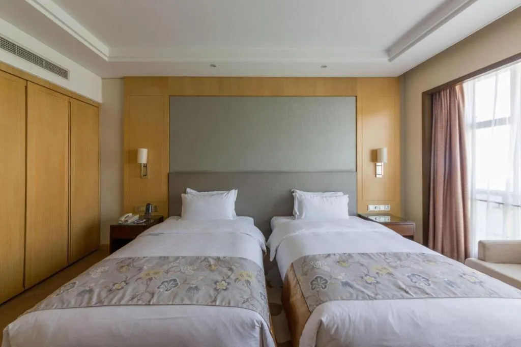 Bed in Fliport Garden Hotel Xiamen Airport