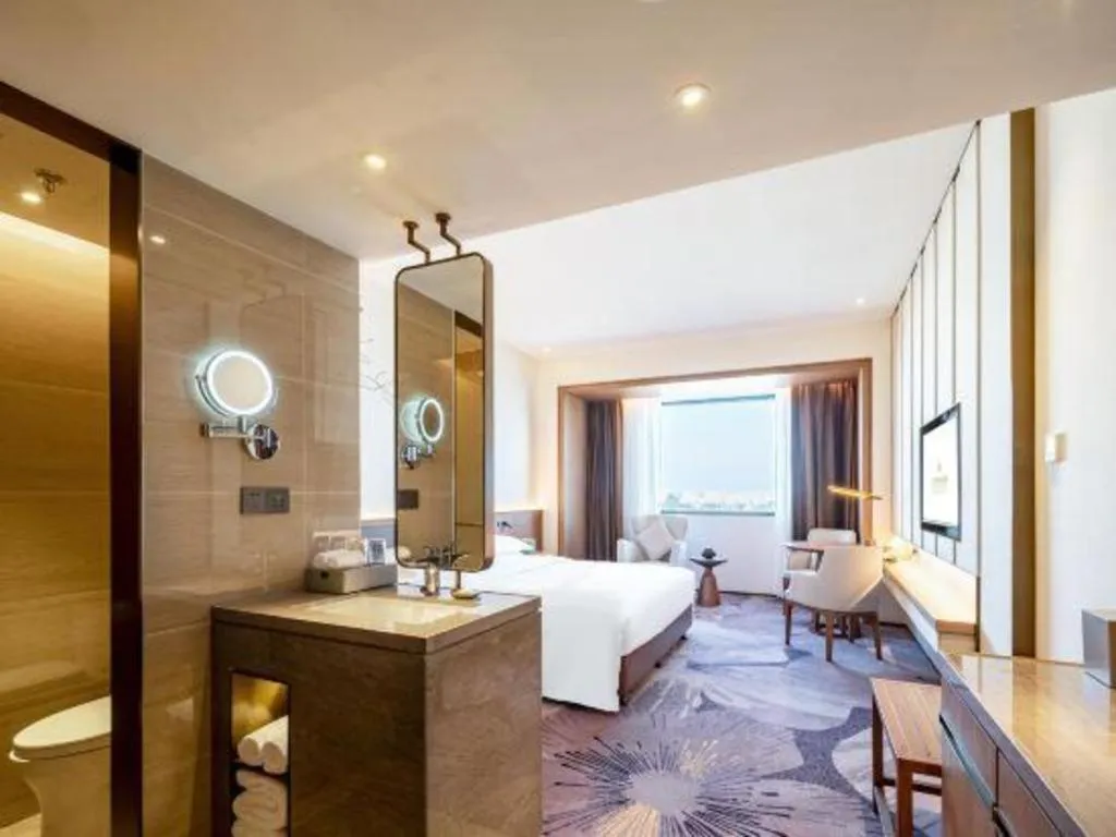 Bed in Fliport Garden Hotel Xiamen Airport