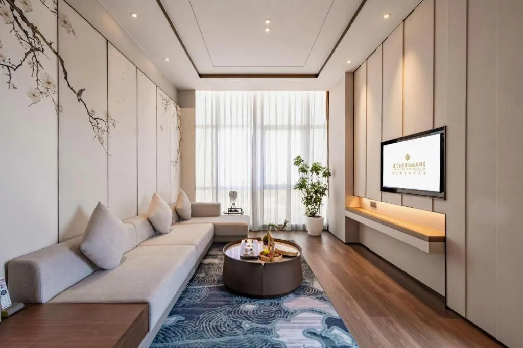 Bed in Fliport Garden Hotel Xiamen Airport