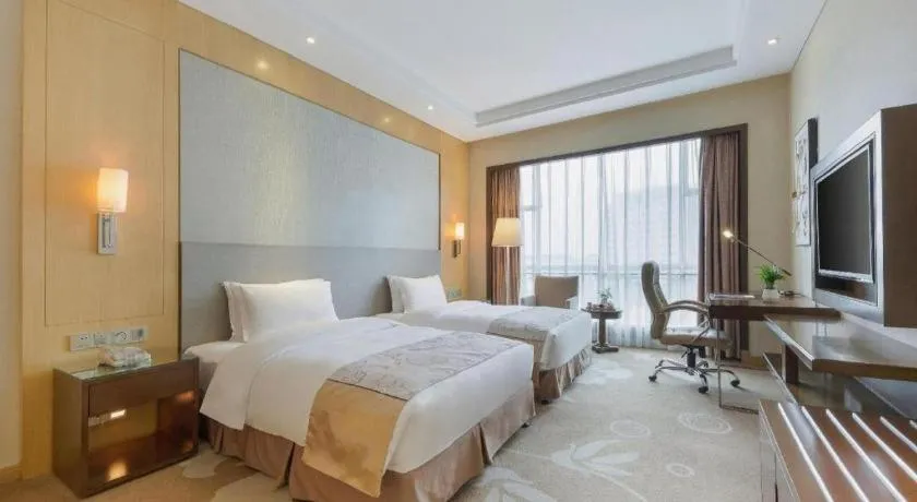 Bed in Fliport Garden Hotel Xiamen Airport