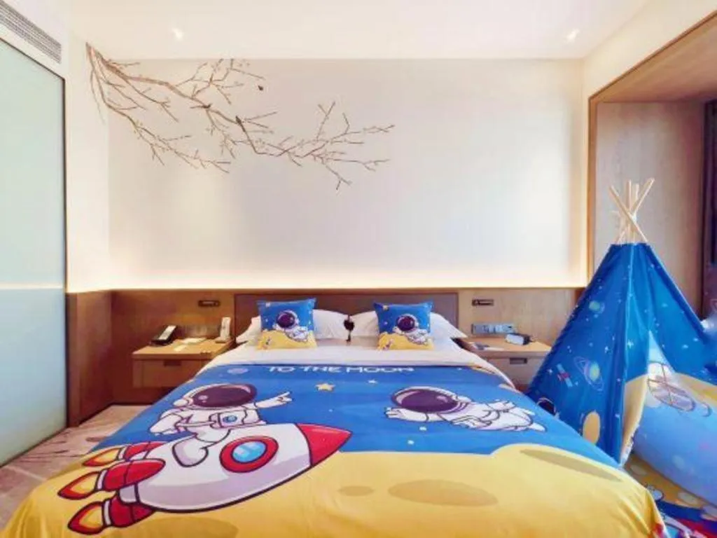 Bed in Fliport Garden Hotel Xiamen Airport