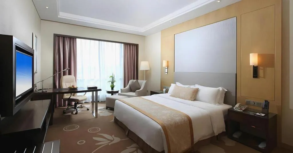 Bed in Fliport Garden Hotel Xiamen Airport