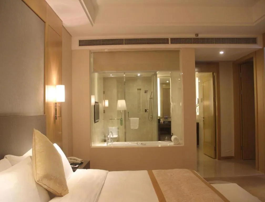 Bed in Fliport Garden Hotel Xiamen Airport