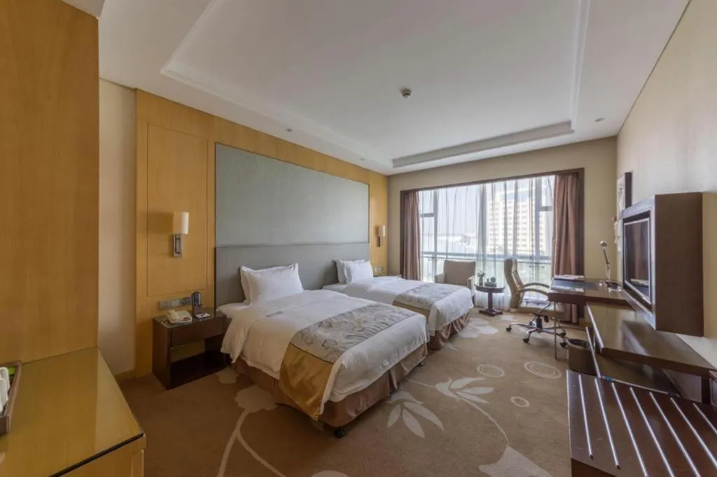 Bed in Fliport Garden Hotel Xiamen Airport