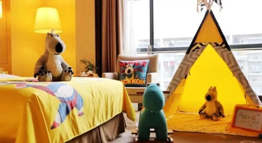 Bed in Fliport Garden Hotel Xiamen Airport