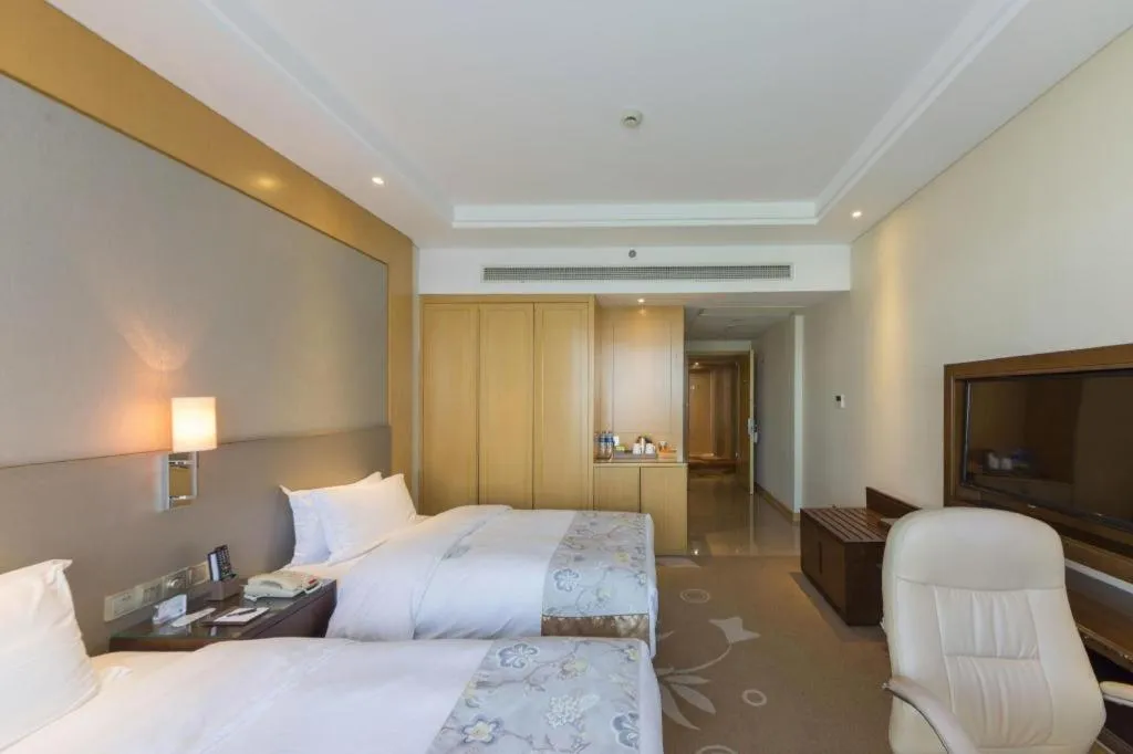 Bed in Fliport Garden Hotel Xiamen Airport