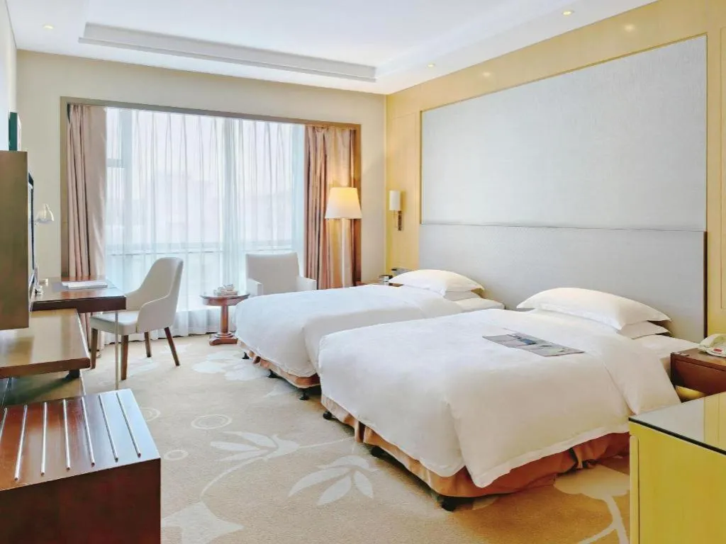 Bed in Fliport Garden Hotel Xiamen Airport
