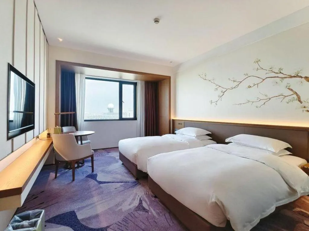 Bed in Fliport Garden Hotel Xiamen Airport