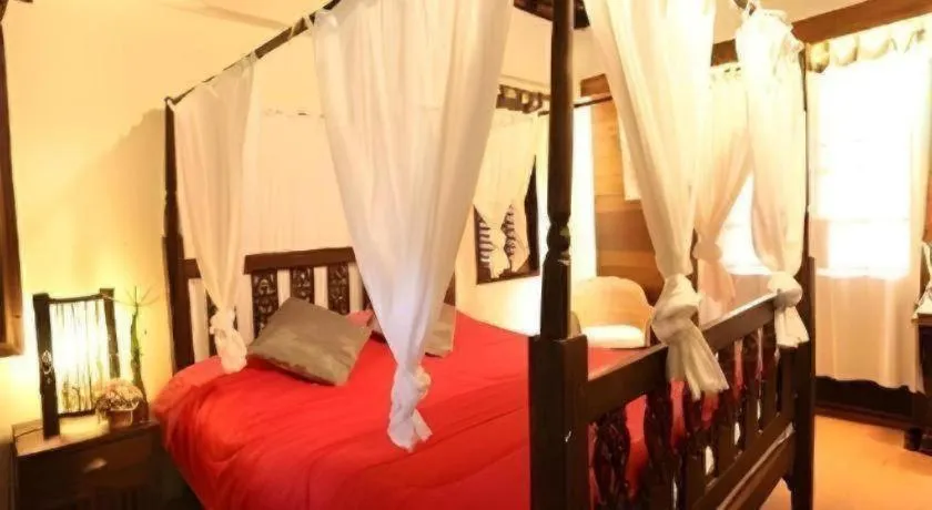 Bed in Baan Gong Kham Hotel