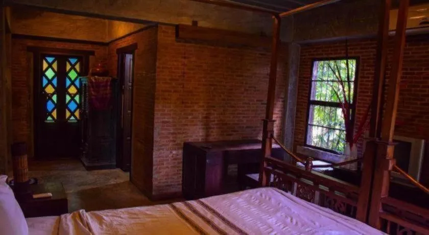 Bed in Baan Gong Kham Hotel