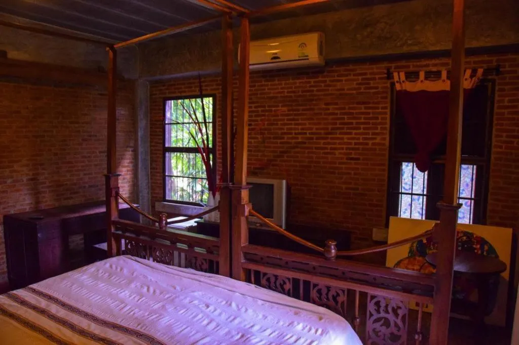 Bed in Baan Gong Kham Hotel