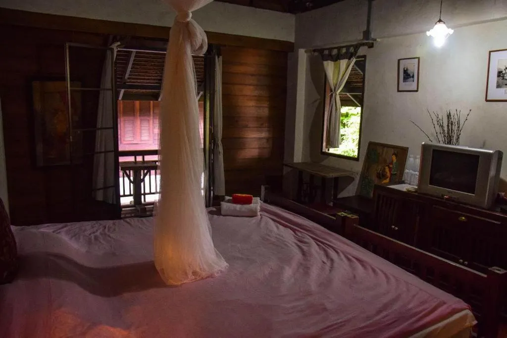Bed in Baan Gong Kham Hotel
