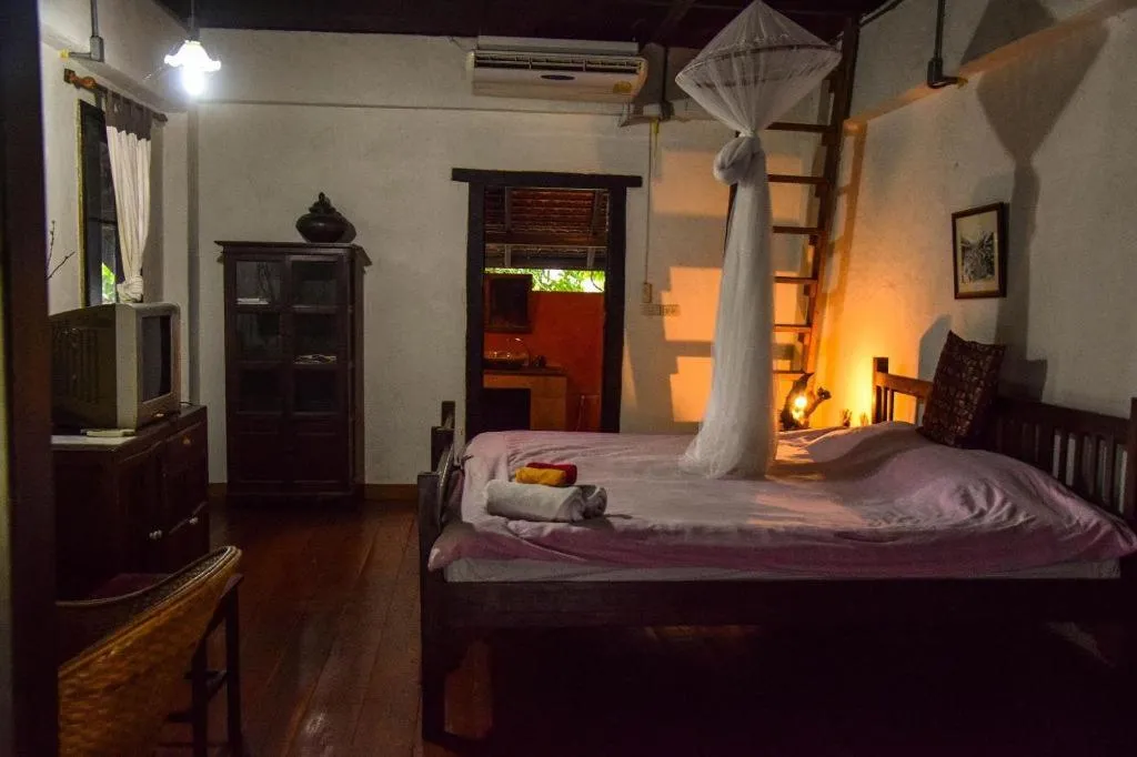 Bed in Baan Gong Kham Hotel