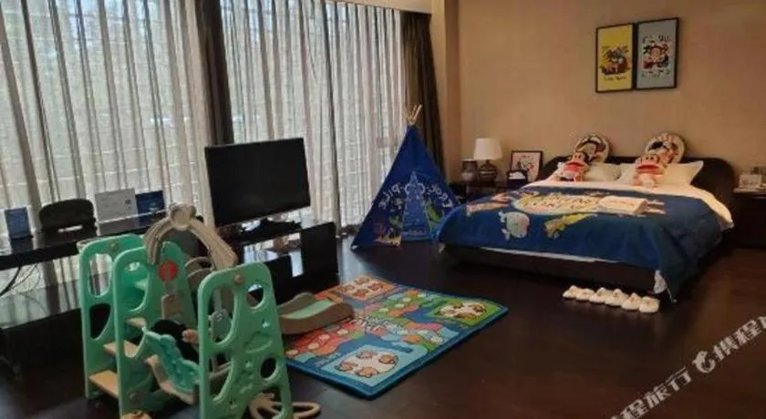 Bed in Hotel Kapok Wangfujing