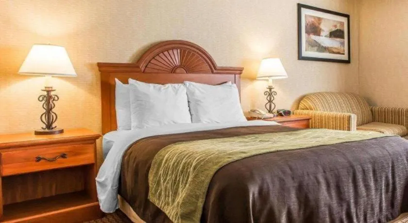 Bed in Quality Inn Sidney