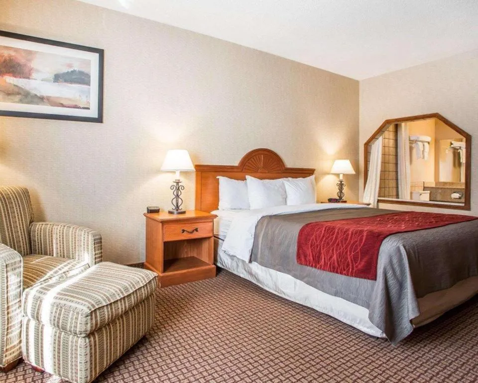 Bed in Quality Inn Sidney