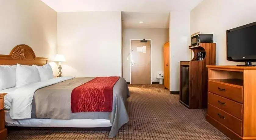 Bed in Quality Inn Bed in Quality Inn