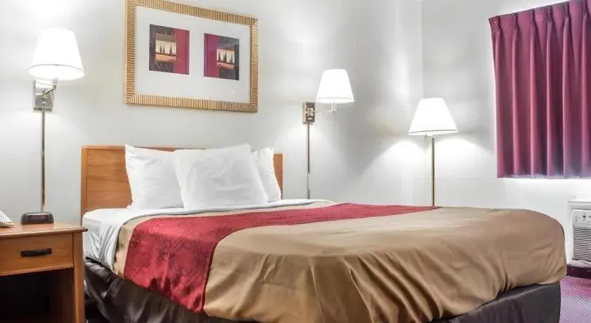 Bed in Econo Lodge Ithaca Airport Bed in Econo Lodge Ithaca Airport