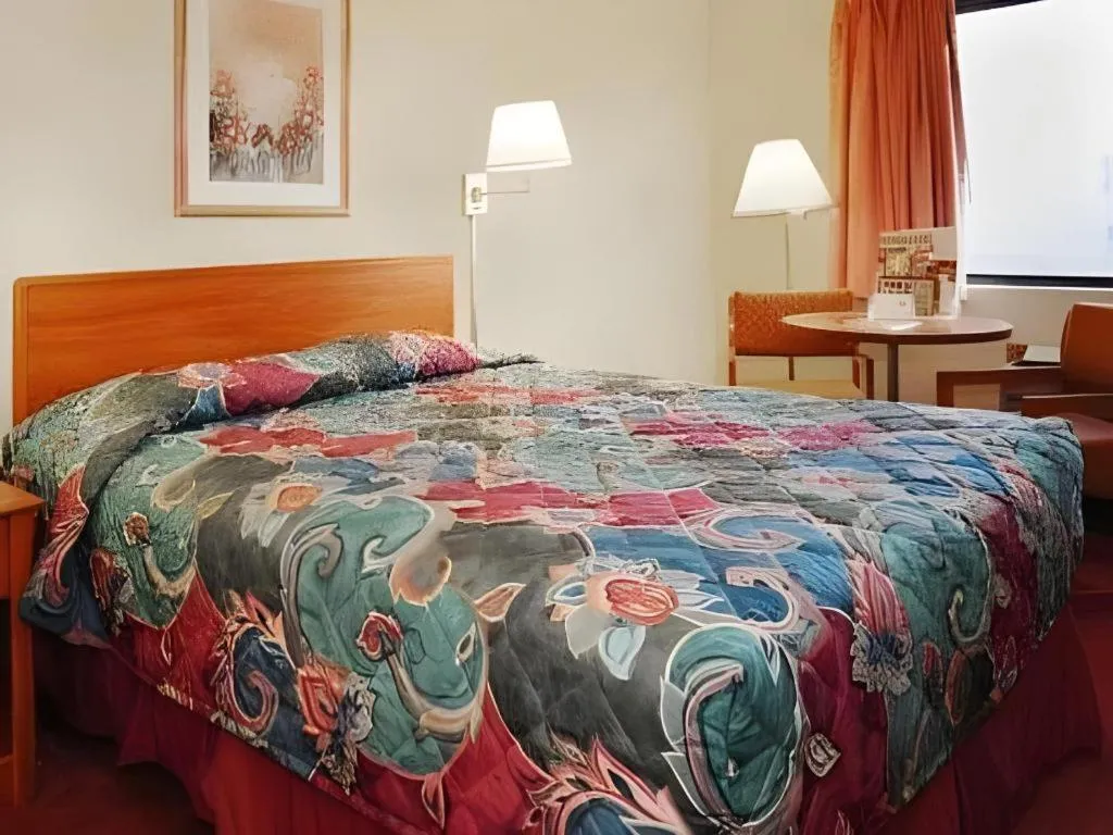 Bed in Econo Lodge Ithaca Airport