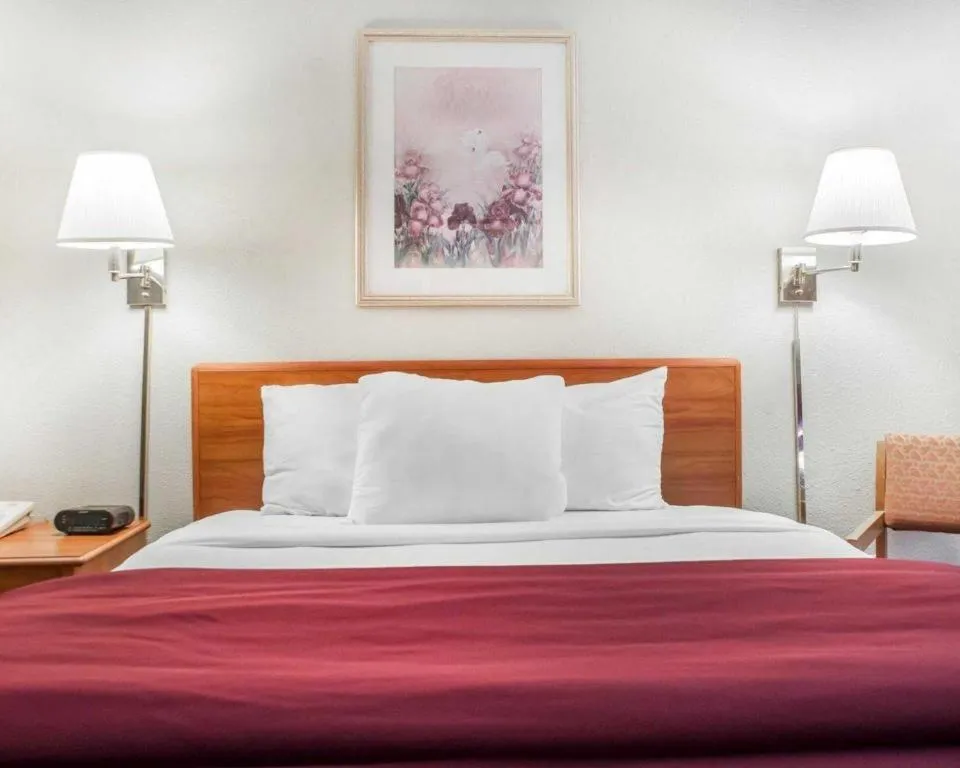 Bed in Econo Lodge Ithaca Airport