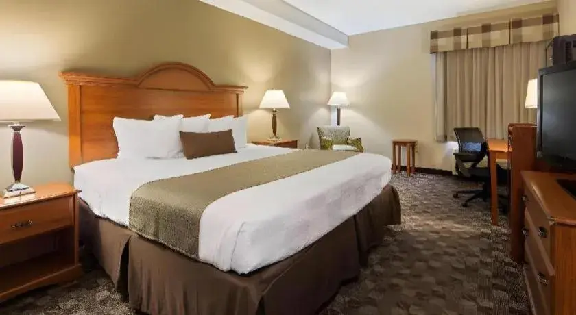 Bed in Best Western Plus Oak Mountain Inn Bed in Best Western Plus Oak Mountain Inn