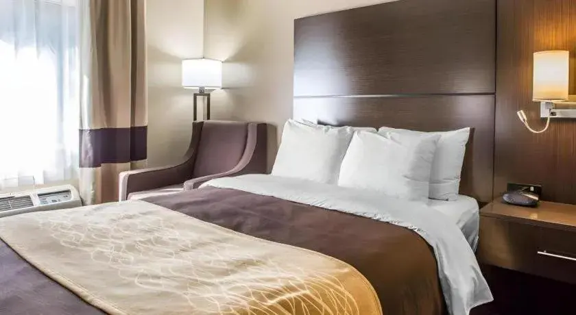 Bed in Quality Inn Dayton North - Vandalia Bed in Quality Inn Dayton North - Vandalia