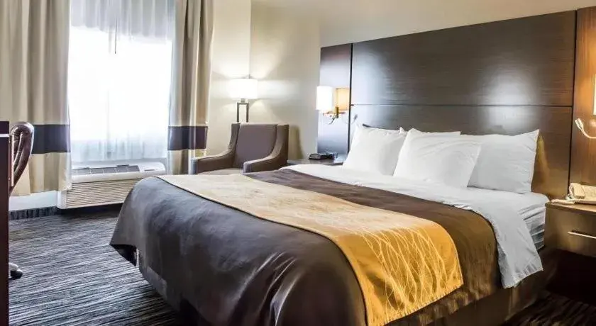Bed in Quality Inn Dayton North - Vandalia Bed in Quality Inn Dayton North - Vandalia