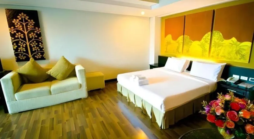 Bed in The Heritage Sathorn Suite Hotel