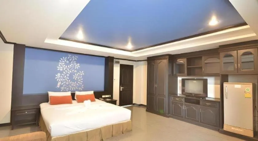 Bed in The Heritage Sathorn Suite Hotel