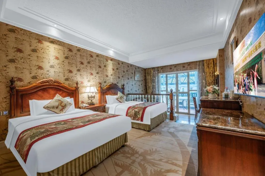 Bed in Hangzhou The First World Hotel