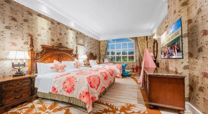 Bed in Hangzhou The First World Hotel Bed in Hangzhou The First World Hotel