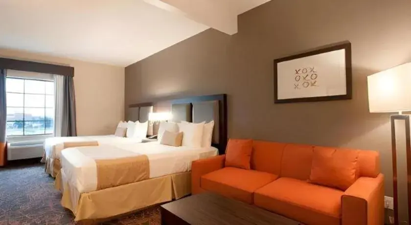 Bed in Best Western Plus Executive Inn Bed in Best Western Plus Executive Inn