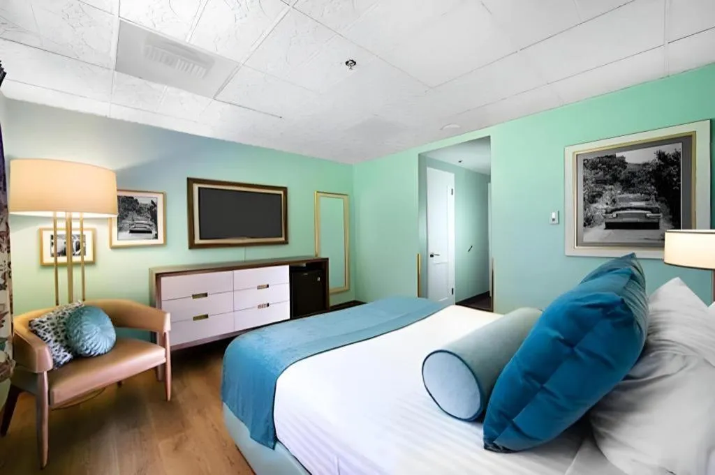 Bed in El Cortez Hotel & Casino - 21 and over only