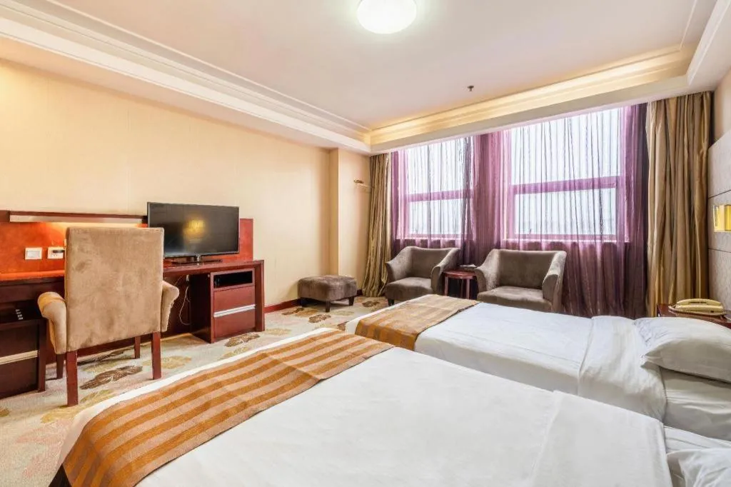 Bed in Xian Union Alliance Atravis Executive Hotel