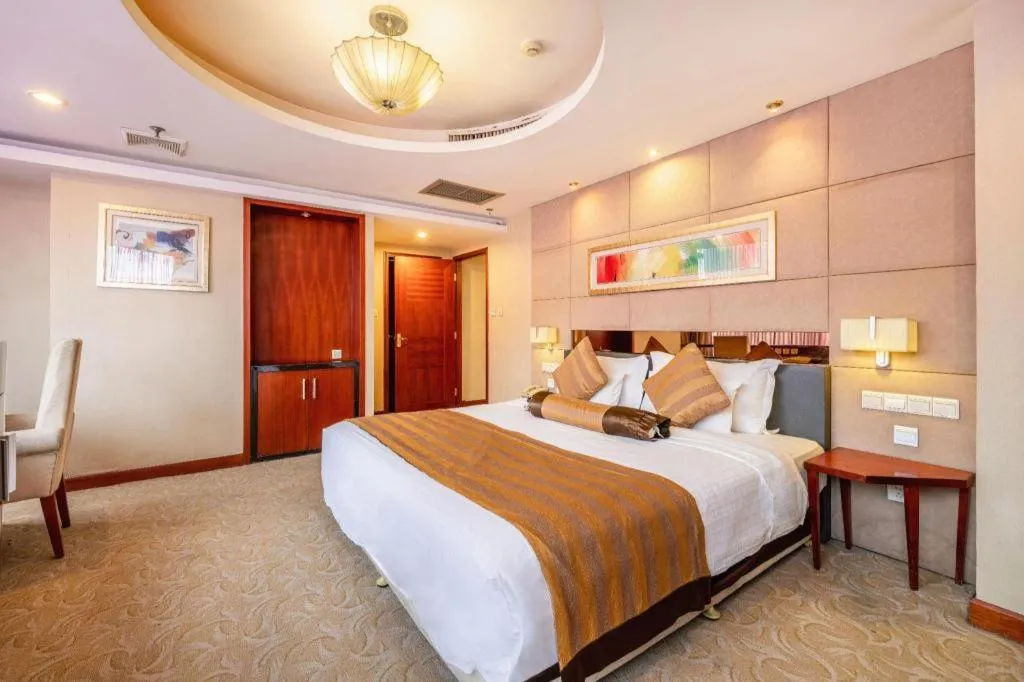 Bed in Xian Union Alliance Atravis Executive Hotel