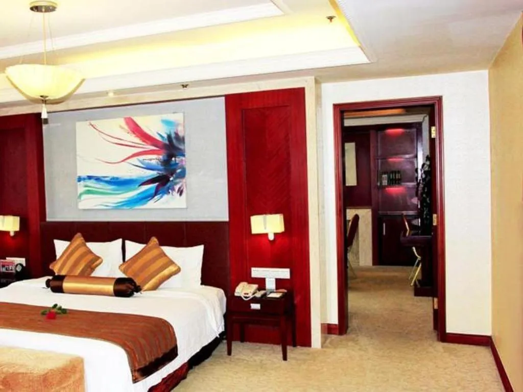 Bed in Xian Union Alliance Atravis Executive Hotel