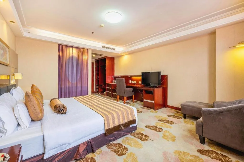 Bed in Xian Union Alliance Atravis Executive Hotel