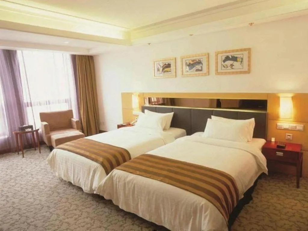 Bed in Xian Union Alliance Atravis Executive Hotel