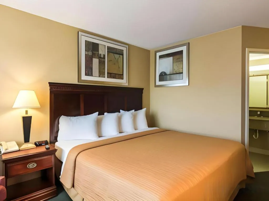 Bed in Quality Inn Manassas