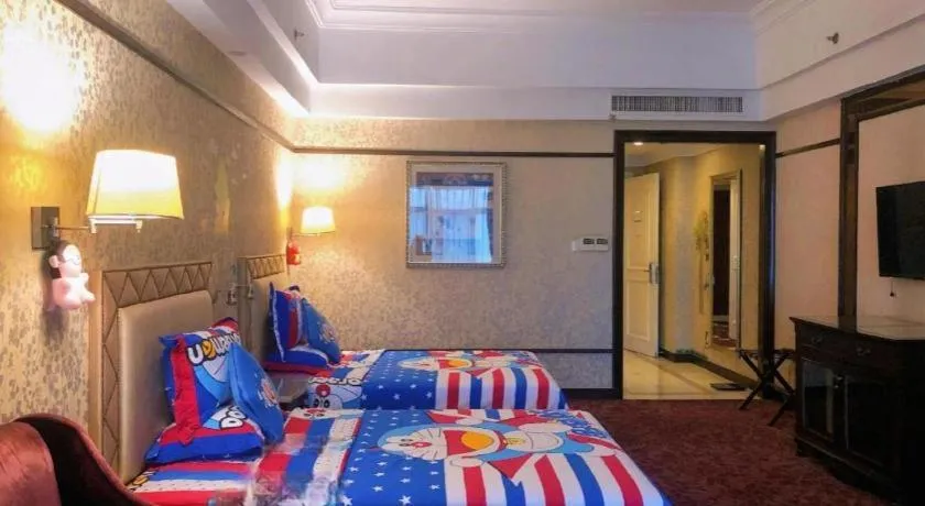 Bed in Country Garden Phoenix Hotel Changsha