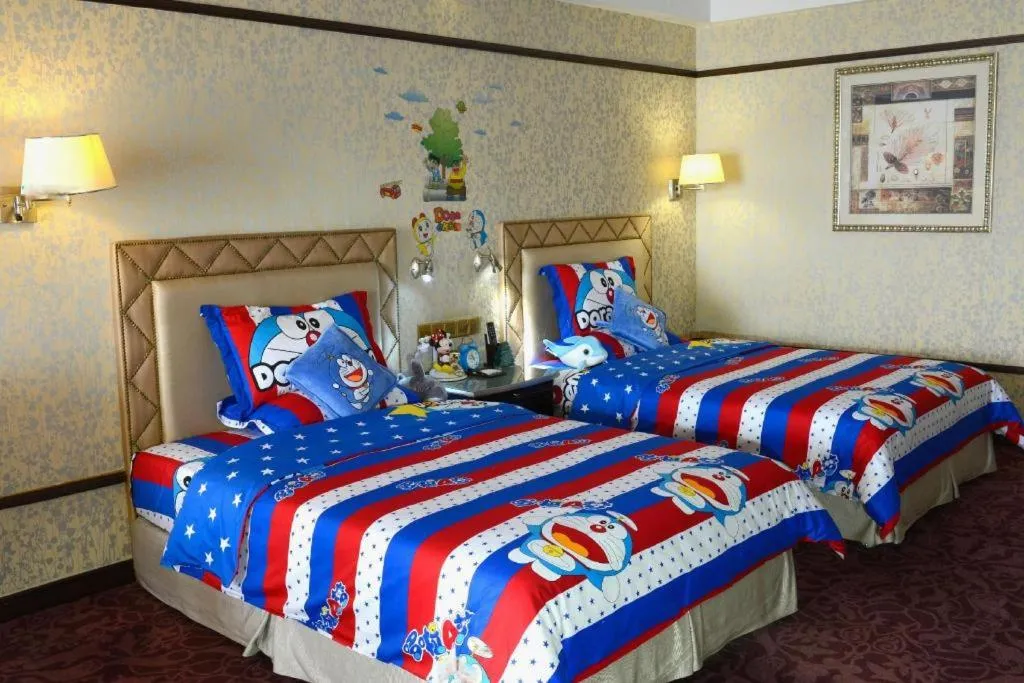 Bed in Country Garden Phoenix Hotel Changsha