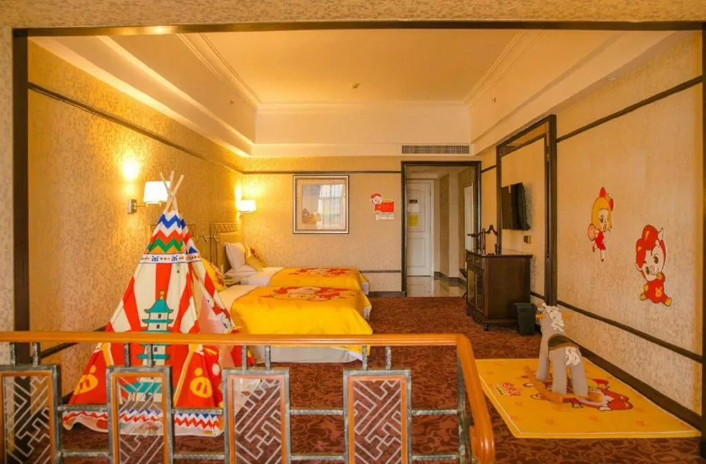 Bed in Country Garden Phoenix Hotel Changsha