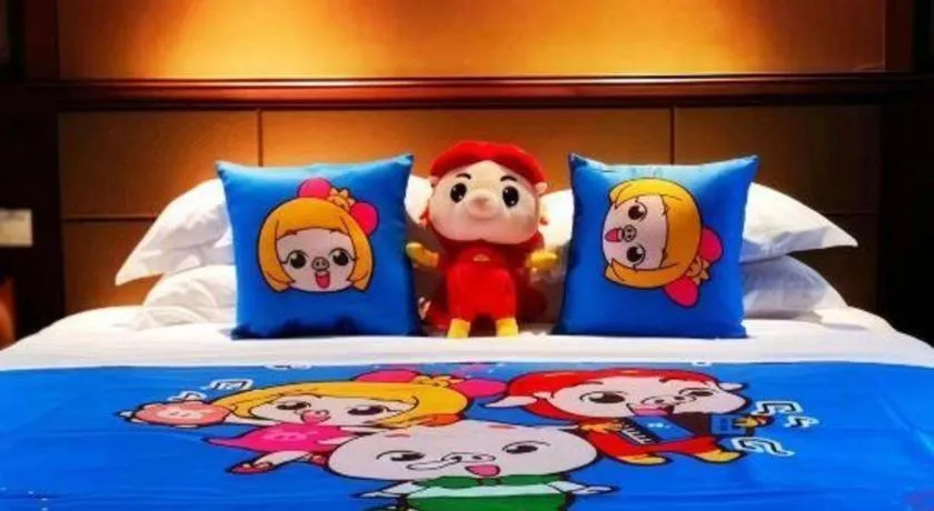 Bed in Country Garden Phoenix Hotel Changsha