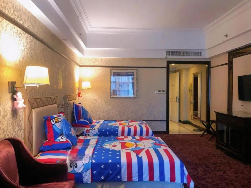 Bed in Country Garden Phoenix Hotel Changsha