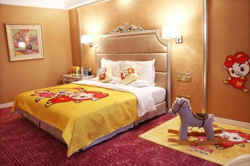 Bed in Country Garden Phoenix Hotel Changsha