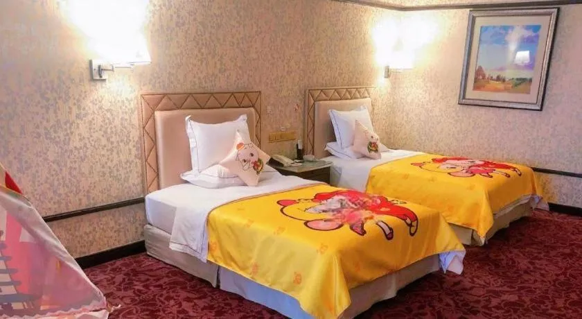 Bed in Country Garden Phoenix Hotel Changsha