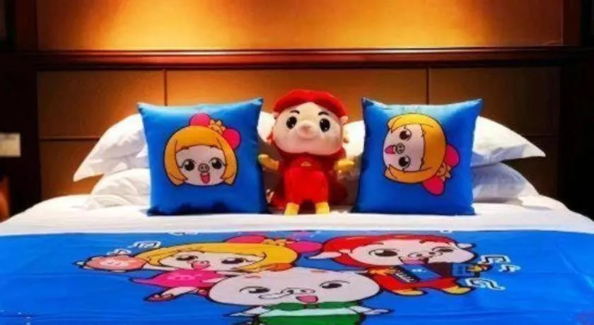 Bed in Country Garden Phoenix Hotel Changsha